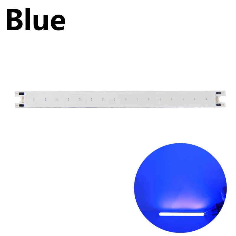bande led rouge verte jaune blanche adhésive moderne 100mm 10w 250lm 20000h