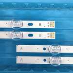 bande lumineuse led blanc moderne connecteurs électriques fixations 8leds 40pouces télévision rétroéclairage