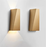 lampe murale moderne led 10w 6w noir doré blanc minimaliste chambre cuisine salle manger