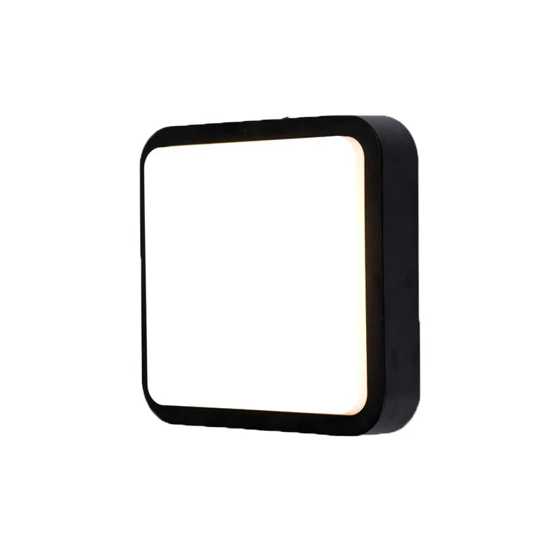 lampe murale moderne adhésive noir blanche ip65 extérieure