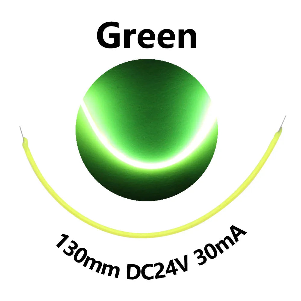 décoration led flexible 130mm jaune rouge vert bleu blanc moderne minimaliste