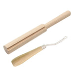 outils tapisserie bois naturel rose clair laine tissu ciseaux artisanat traditionnel nouvelle année chinoise