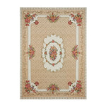 Tapis antidérapant vert clair salon