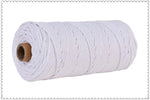 corde macramé coton torsadé mm décoration artisanale rustique fait main textile maison