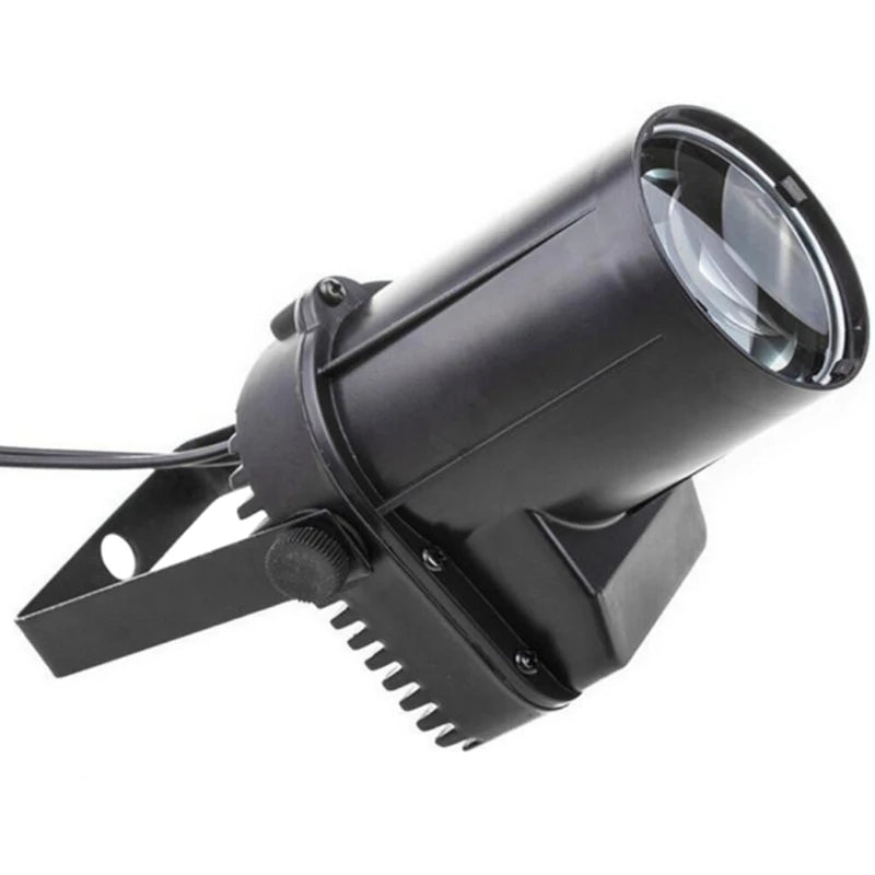 projecteur led mini noir moderne 5w 90v 240v effet scène dj certification fcc