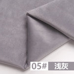 tissu velours épais orange rouge gris moderne 155cm largeur coudre robe matériel bricolage