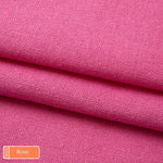 tissu toile coton résistant couture bricolage ameublement textile solide couleur unie 145cm