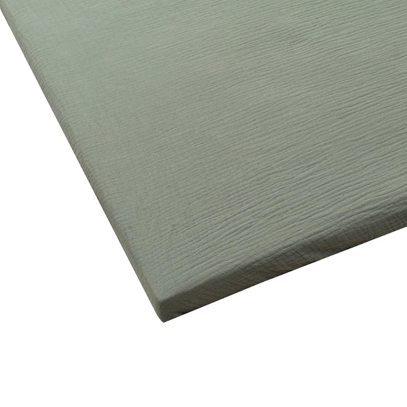 drap housse berceau coton rose bleu marine rayures horizontales simple doux maternité