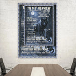 Une affiche émotionnelle pour mon neveu, lui transmettant un message d'amour et d'encouragement à travers les hauts et les bas de la vie.