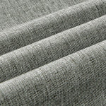 rideau douche gris moderne étanche texturé tissu imitation lin océanique 100x180cm