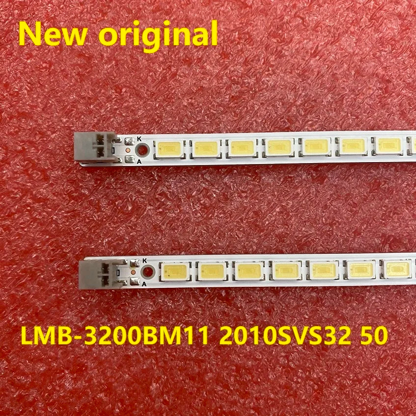 bande led blanche mat moderne clips bouton poussoir sans cable aluminium télévision