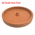 pot fleur empilable roulettes plateau base moderne plante jardin intérieur extérieur