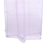rideaux voilage couleurs variées tissu franges verticales translucides bohèmes liens dattache moderne maison