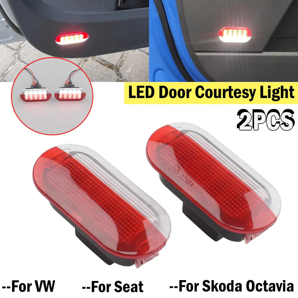 ampoules led rouge blanc modernes clips vw golf beetle cabrio jetta bora polo sharan