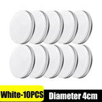 aimants magnétiques blanc noir modernes 10pcs 12pcs 1pc 2pcs 4pcs rond lisses 25cm 4cm