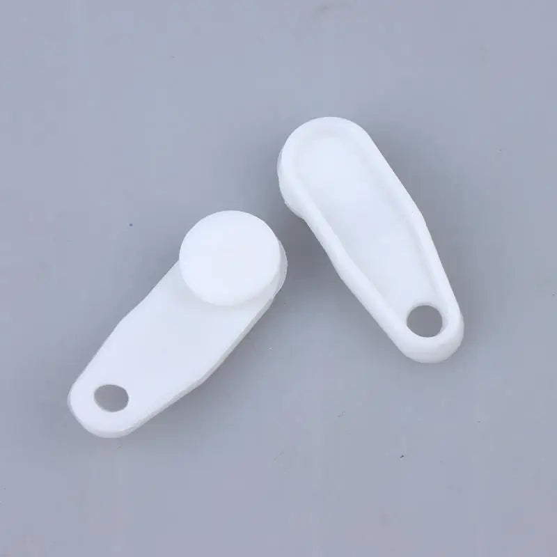 clips fermeture blancs modernes accessoire rideau durable polyester 50 pièces facile utilisation