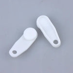 clips fermeture blancs modernes accessoire rideau durable polyester 50 pièces facile utilisation