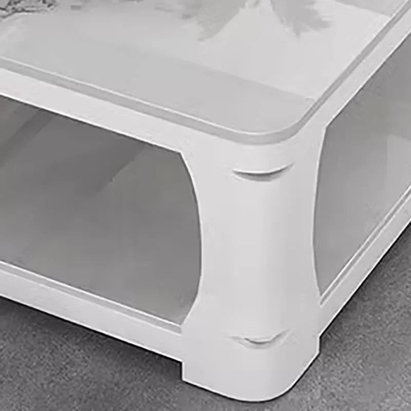table basse moderne marbre blanc gris noir minimaliste maison salon