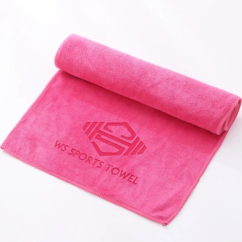 serviette sport microfibre absorption rapide vert bleu violet gris roseWSCS