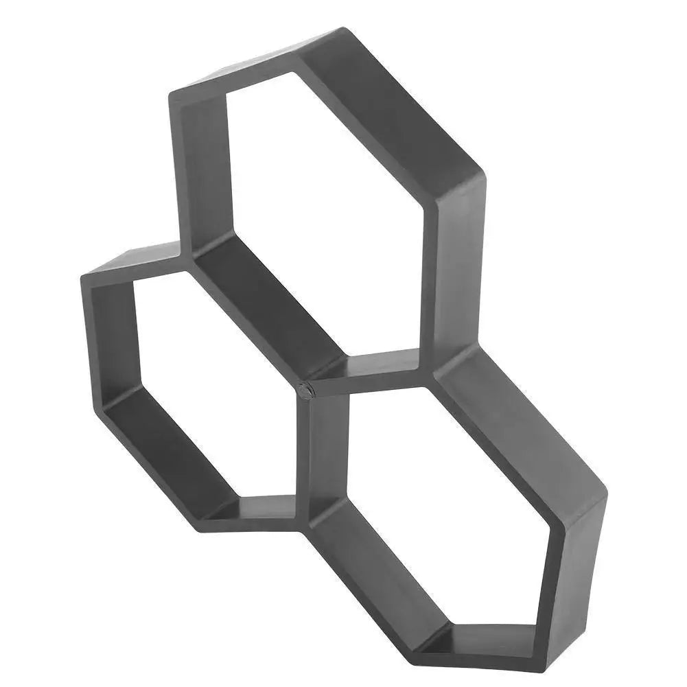 moule pavés hexagonaux moderne noir géométrique pratique réutilisable guide d'utilisation