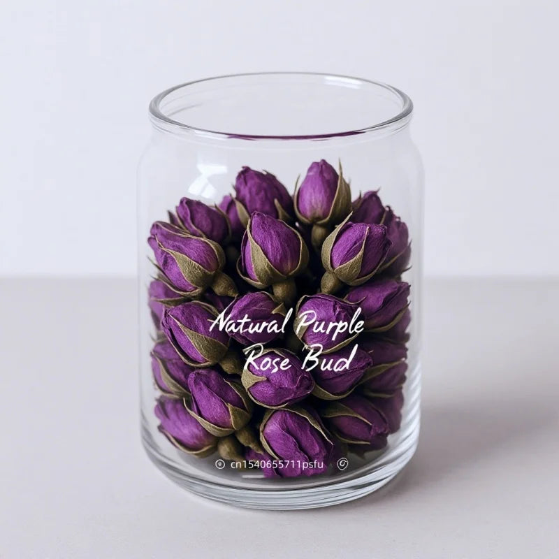 fleurs séchées roses violets naturelles decoration mariage anniversaire intérieur 100g 250g 500g