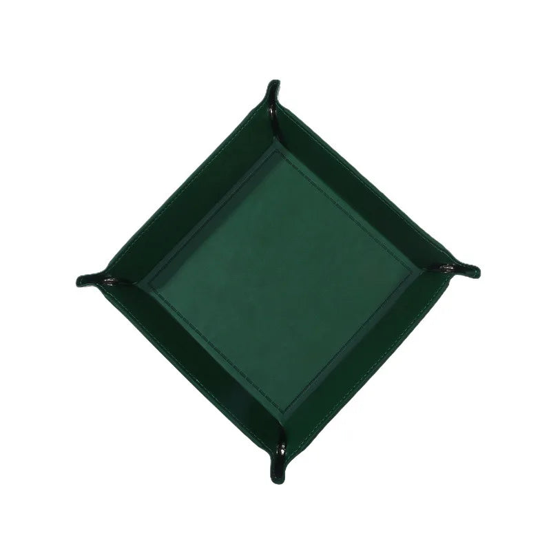 plateau jeu pliable rouge vert bleu moderne velours noir marron violet