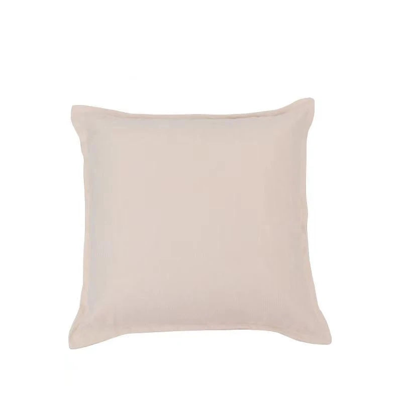 coussin latex naturel polyester blanc perforé contemporain 40x40 40x60 45x45