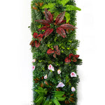 plantes artificielles subtropicales fond décoration mariage herbe feuilles naturel extérieur accroché vert varié opaquet