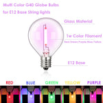 Ampoule de remplacement G40 avec culot E12