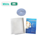 filet anti moustiques fenetre adhésif blanc maille fine moderne 1.3x1.5m 1.5x2m facile