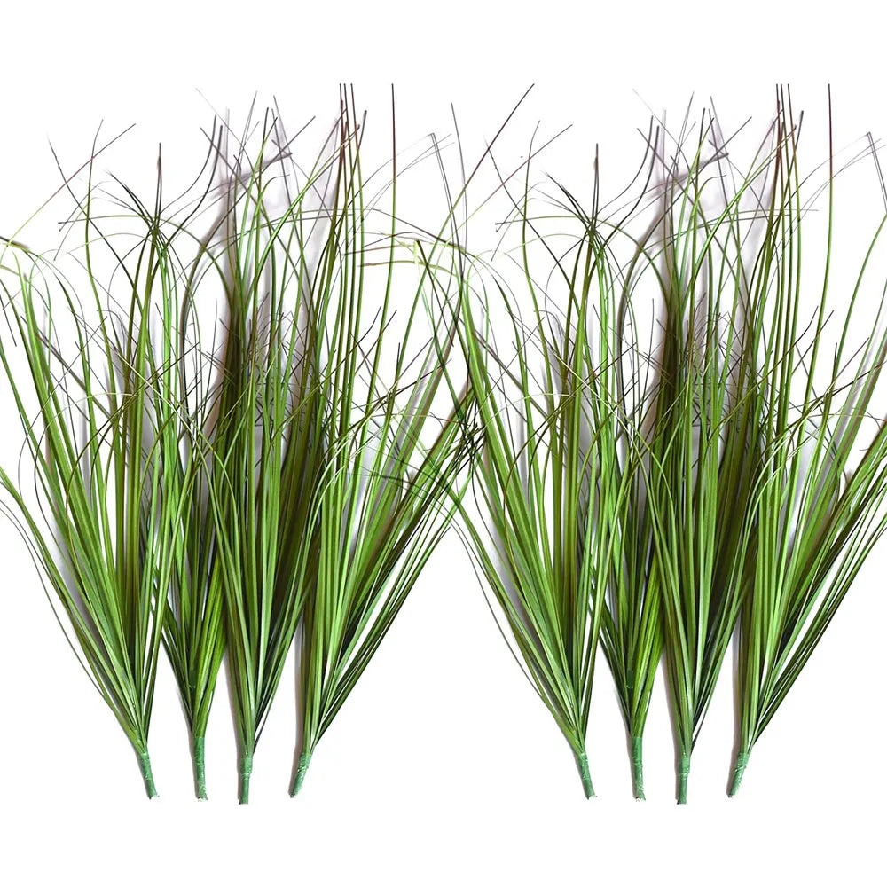 décoration extérieure plante artificielle herbe fine verte moderne minimaliste pièces vert clair foncéextérieurjardinbricolage