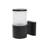 lampe murale moderne éclairage quotidien 12W LED étanche noir fixée mur entrée chambre étude