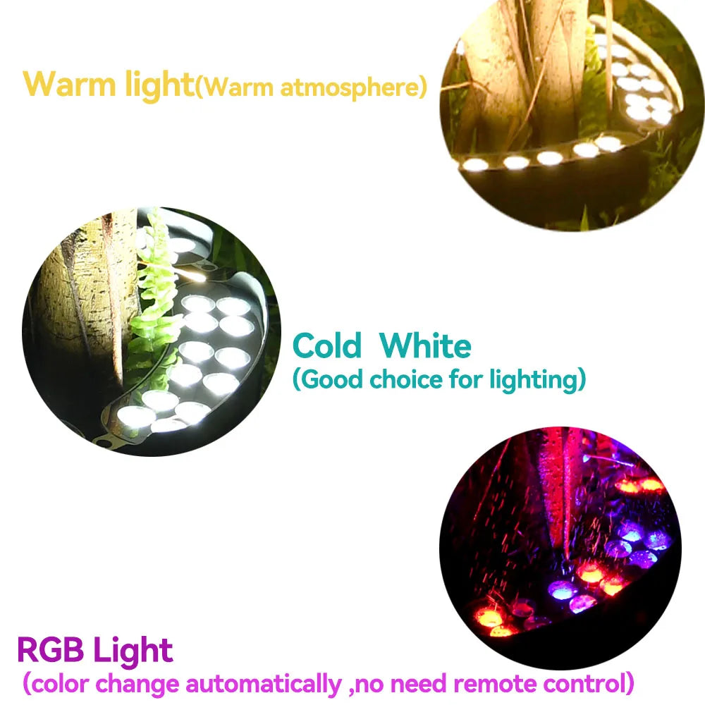 éclairage paysager ip65 led noir moderne câbles connecteurs jardin lumière colorée contemporain
