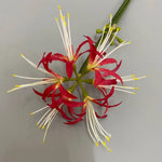 fleurs artificielles jaune rouge blanche modernes décoration intérieure minimaliste maison festive