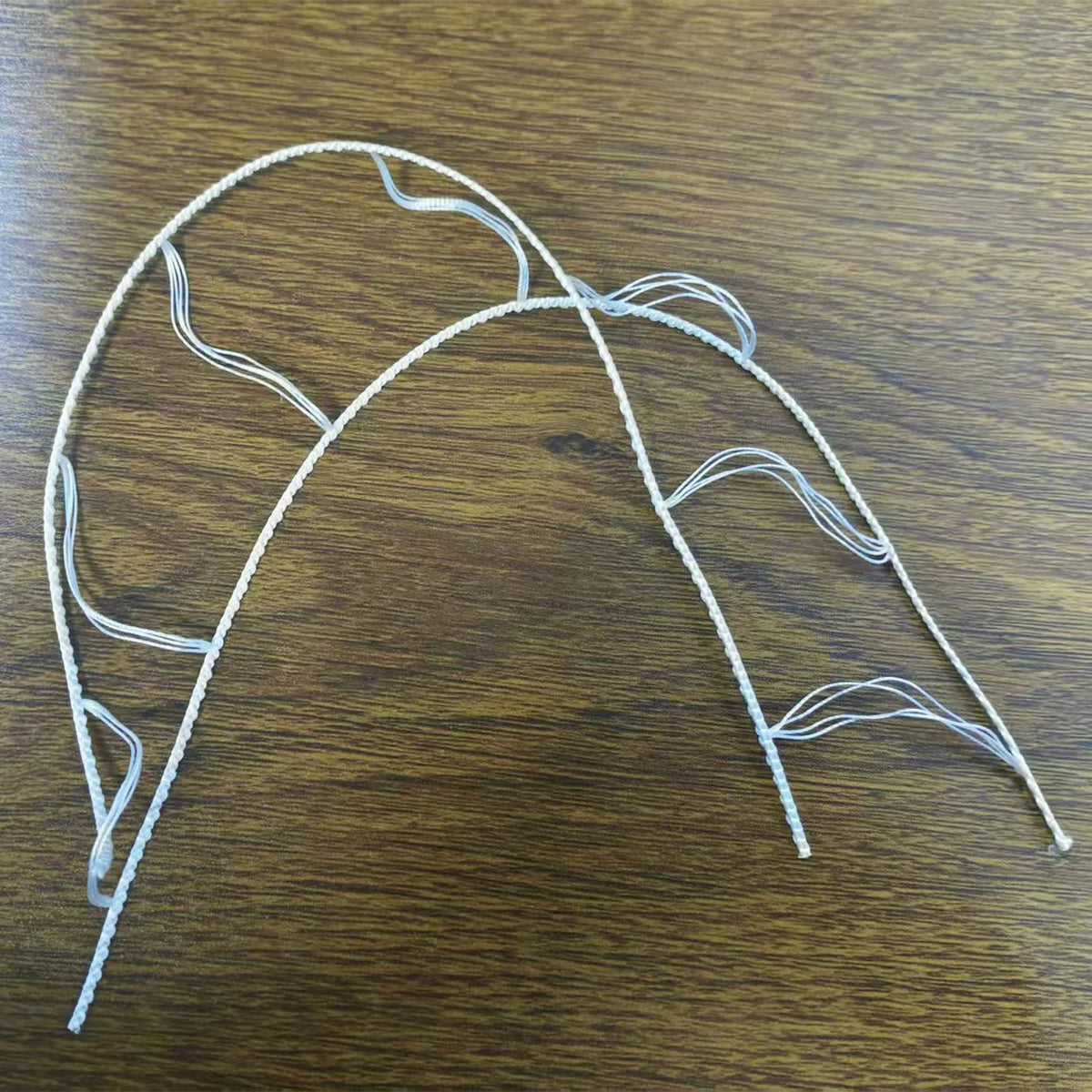 ruban coton solide blanc rayures fines 20m opacité classique couture attache rideau