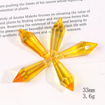 cristaux géode transparents facettes modernes bleu rose violet orange jaune bricolage décoration festive mariage