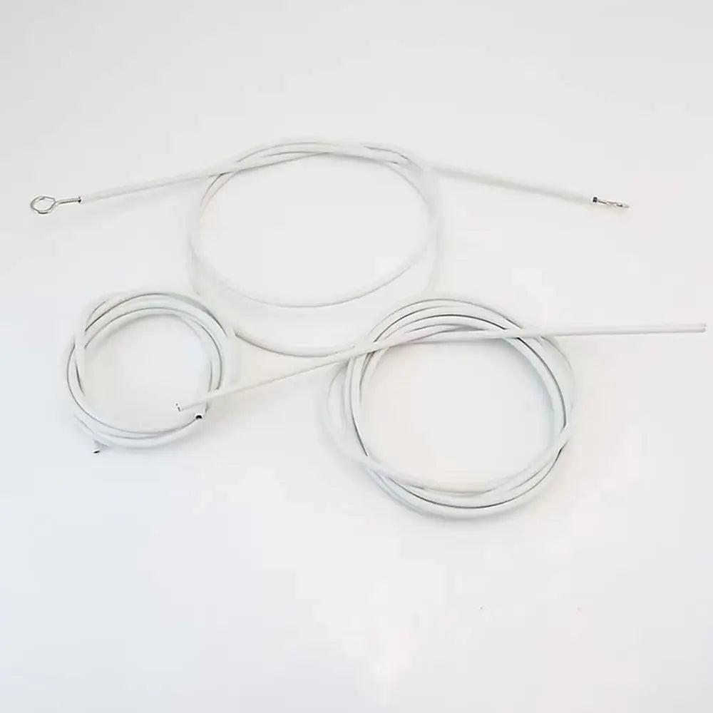 cable rideau blanc corde ressort durable accessoires crochets barre fonctionnelle modernes