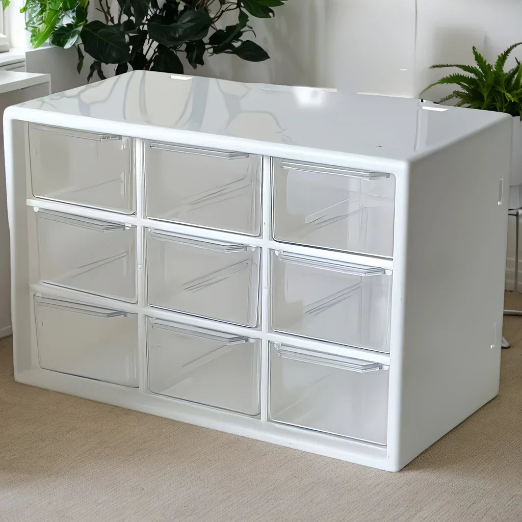 boîte bijoux moderne blanche poignées motifs floraux rangement accessoires multifonctionnel économique espace