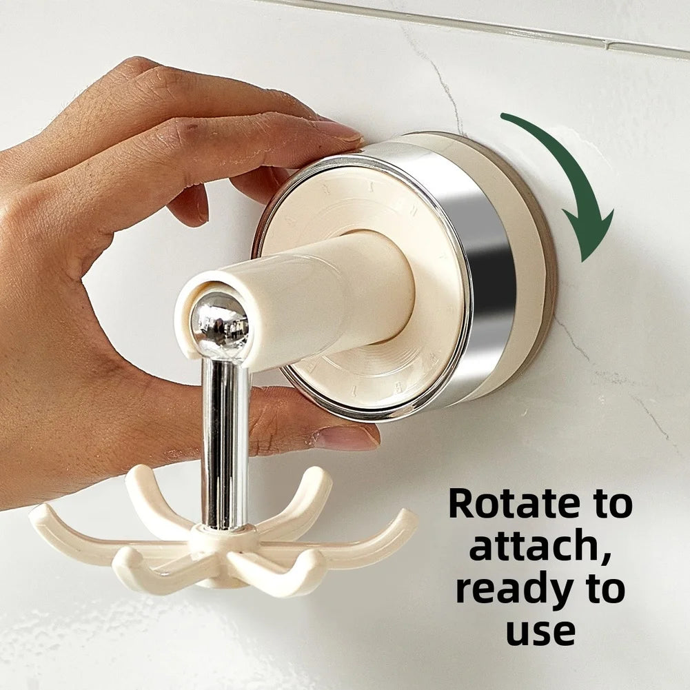 porte couteaux adhésif mural blanc chrome moderne couteaux poignées bois crochets rond lisse