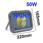projecteur led moderne gris ip65 100w 150w 50w 24v 110v 220vextérieur jardin aluminium