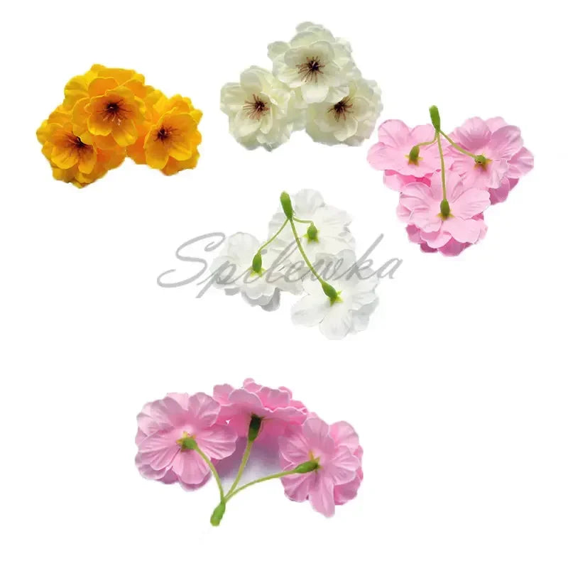 décoration intérieure fleurs artificielles multiples couleurs floral opalescent 25 pièces decoration mariage fêtes