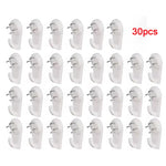 crochets muraux blancs modernes adhésifs utilisation multiple photo cadre suspente ongles décoration