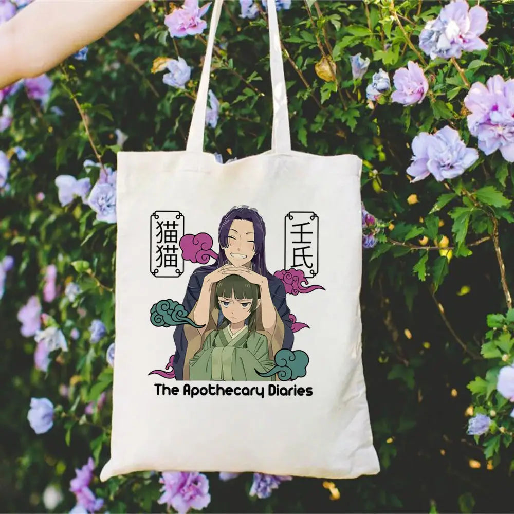 sac main blanc fille fleurs motifs floraux rétro décontracté sans fermeture éclair toileversible