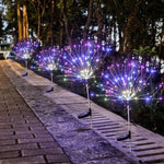 décoration solaire étoile dorée moderne 95cm 24cm 35cm 150led 200led 90led 300led 420led