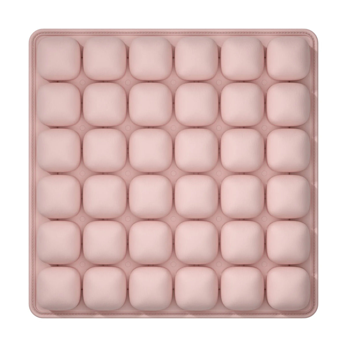 coussin siège gonflable mousse pu noir contemporain valve intégrée massage rond boudins opacité chambre