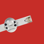 bande led rétro éclairage blanc adhésif moderne connecteur fixations 760mm led 6v
