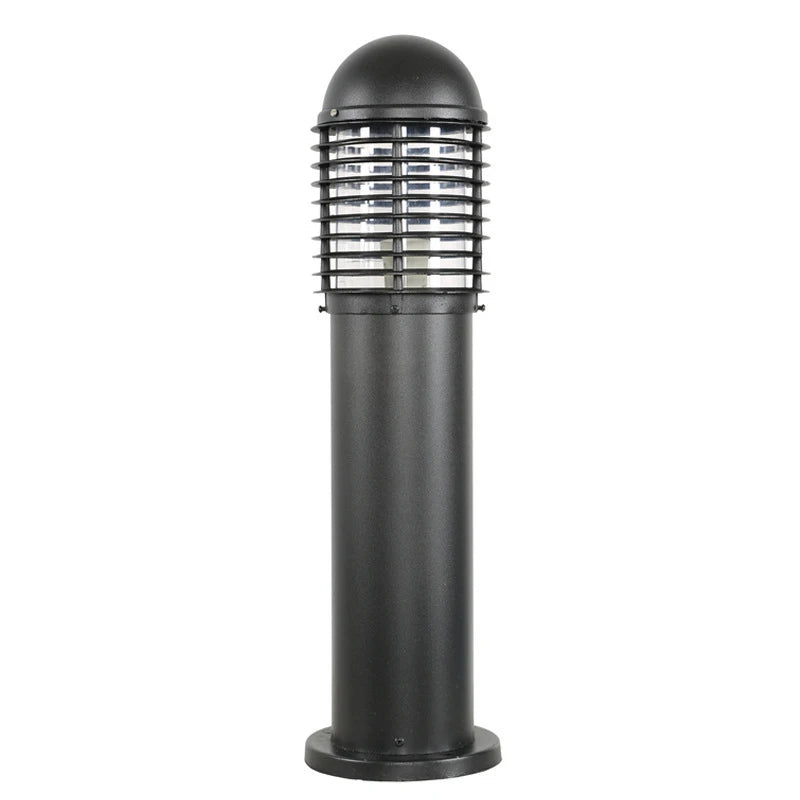 lampe solaire moderne noire extérieure étanche ip65 led industrielle aluminium