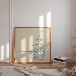 impression encadrée minimaliste cuisine poster mural décoration salon chambre enfant