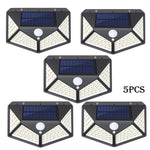 lampe murale solaire motion sensor led moderne extérieure ip65 garage jardin porte