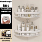 étagère salle bain moderne blanche adhésive rangement perforée aluminium unique